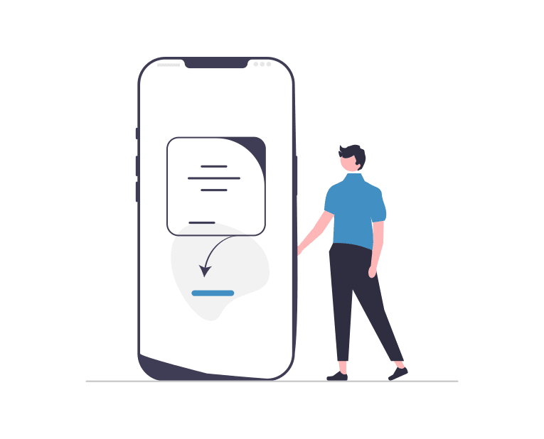 Developer building a modern, responsive website